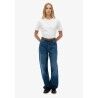 Superdry Organic Cotton High Rise Wide Leg - Byxa - Dam | Hardloop