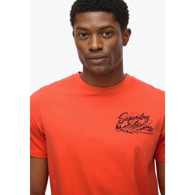 Superdry Lo-Fi Outdoors Relaxed Tee - Camiseta - Hombre | Hardloop