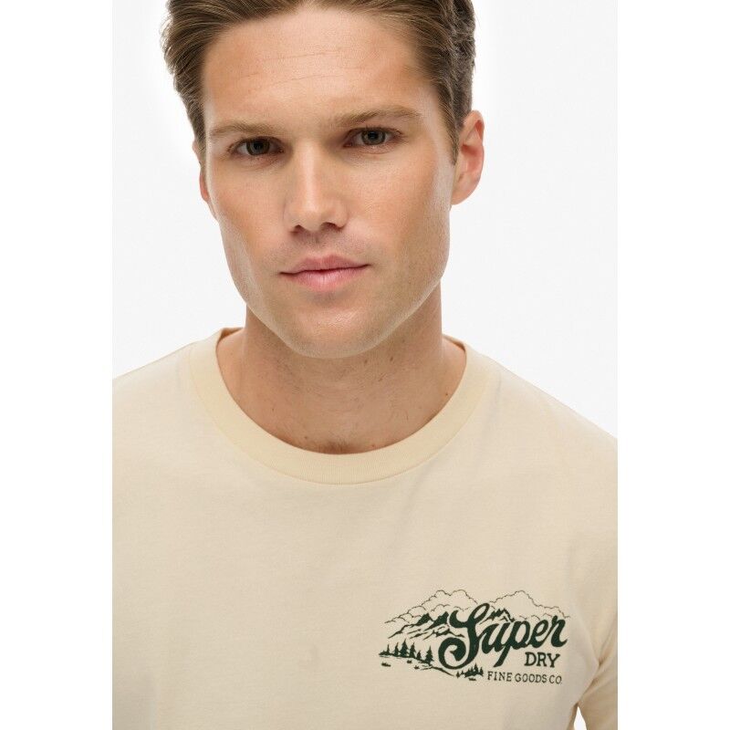 Superdry Lo-Fi Outdoors Relaxed Tee - T-shirt meski | Hardloop