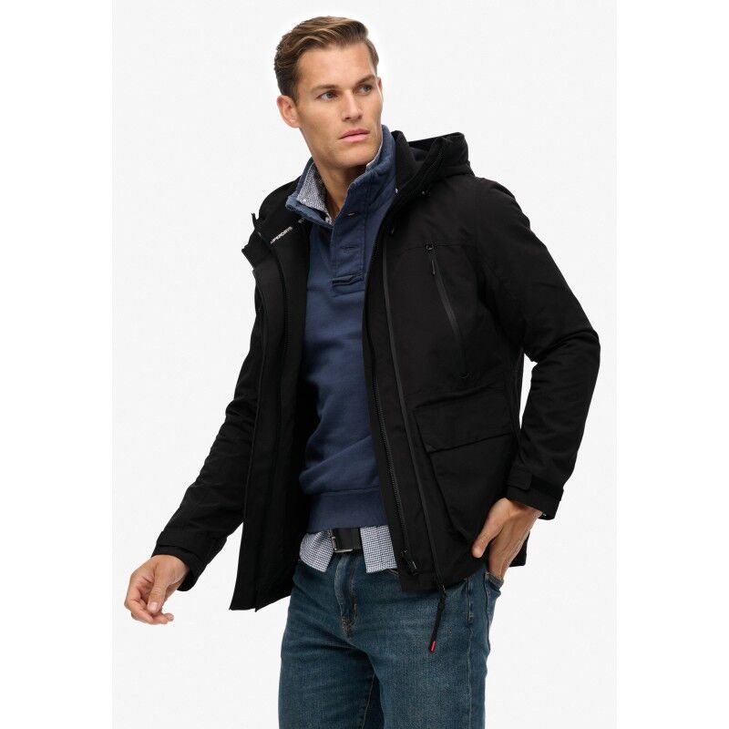Superdry Hood Ultimate Emb Windbreaker - Chaqueta cortavientos - Hombre | Hardloop