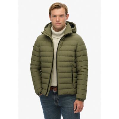 Hooded Fuji Padded Jacket - Kurtka męski