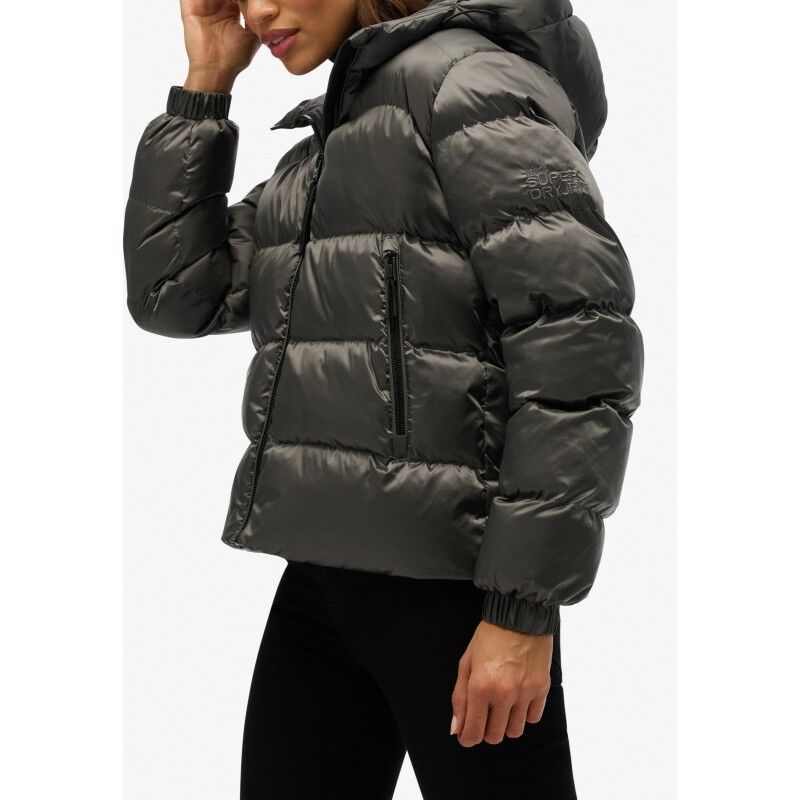 Superdry Hooded Luxe Sports Puffer - Doudoune femme | Hardloop