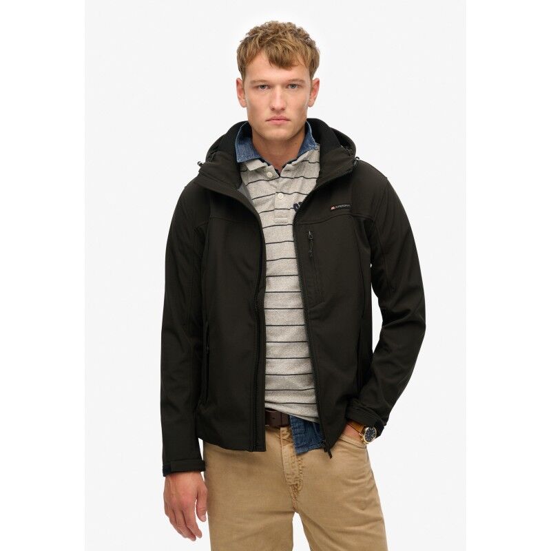 Hooded Soft Shell Trekker Jkt - Regenjacke - Herren