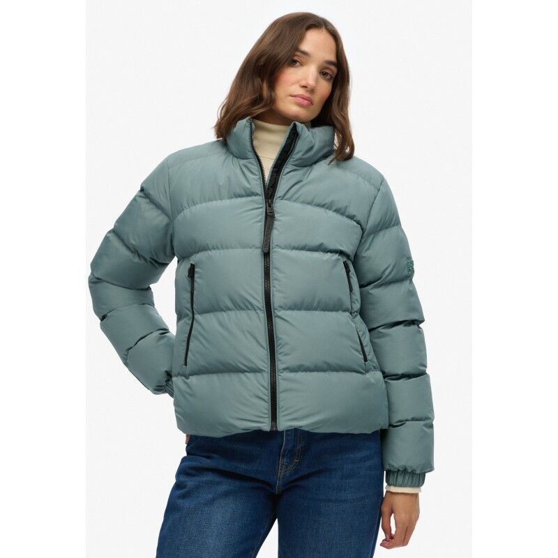 Non Hooded Sports Puffer Jkt - Casaco penas mulher