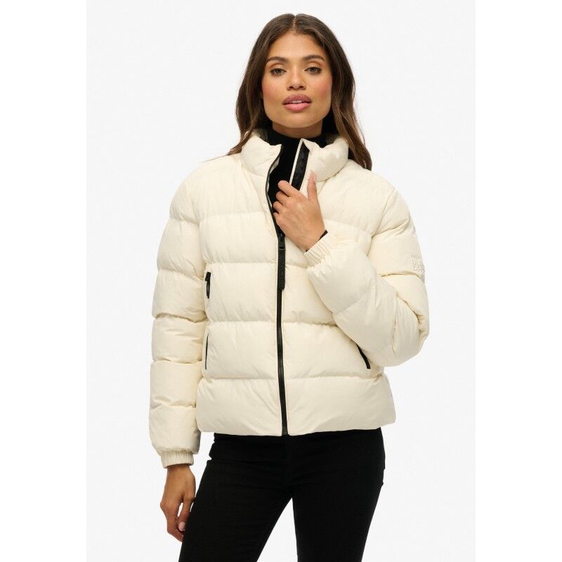 Non Hooded Sports Puffer Jkt - Doudoune femme