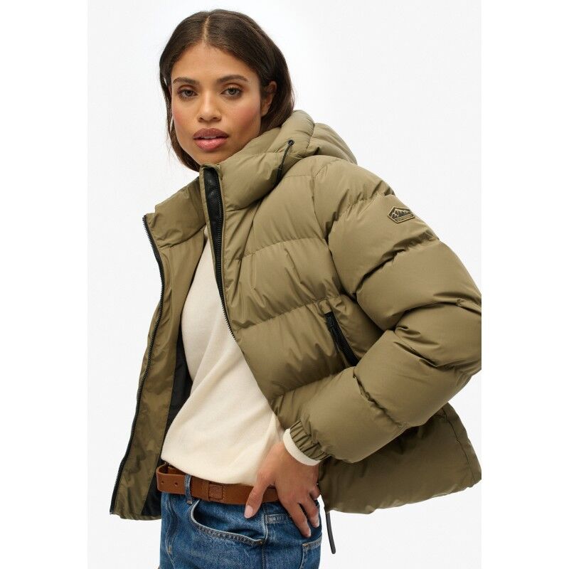 Superdry Hooded Sports Puffer Jacket - Synthetic jacket - Women's | Hardloop