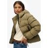 Superdry Hooded Sports Puffer Jacket - Synthetic jacket - Women's | Hardloop