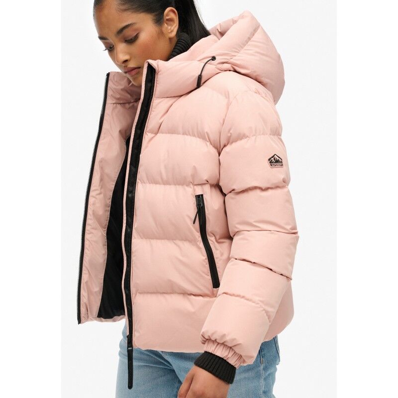 Superdry Hooded Sports Puffer Jacket - Synthetic jacket - Women's | Hardloop