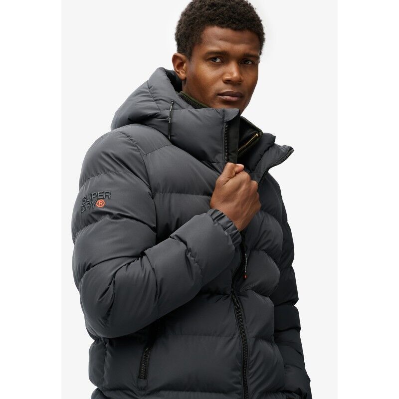 Superdry Hooded Sports Puffer Jacket - Kunstfaserjacke - Herren | Hardloop