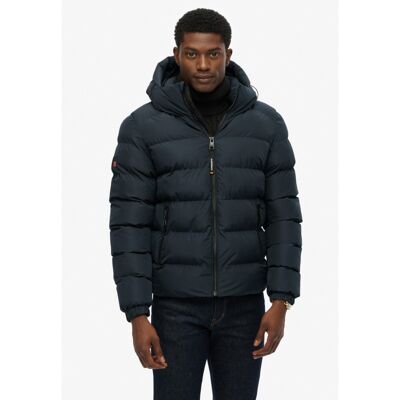 Hooded Sports Puffer Jacket - Kunstfaserjacke - Herren