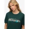 Superdry Outdoor Supply Co Relaxed Tee - T-shirt - Damer | Hardloop