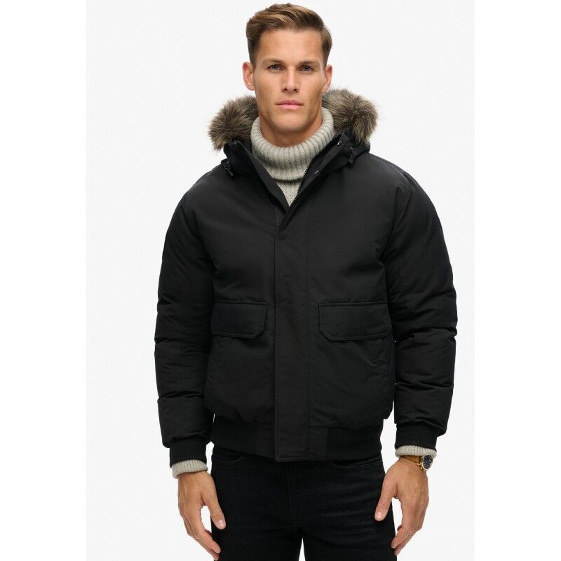 Superdry Everest Faux Fur Bomber Jacket - Casaco de inverno homem | Hardloop