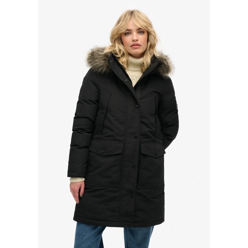 Everest Faux Fur Parka Coat - Parka - Damen