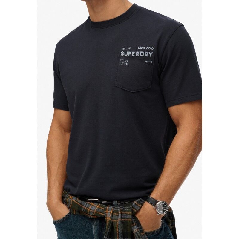 Superdry Utility Loose Tee - T-shirt homem | Hardloop