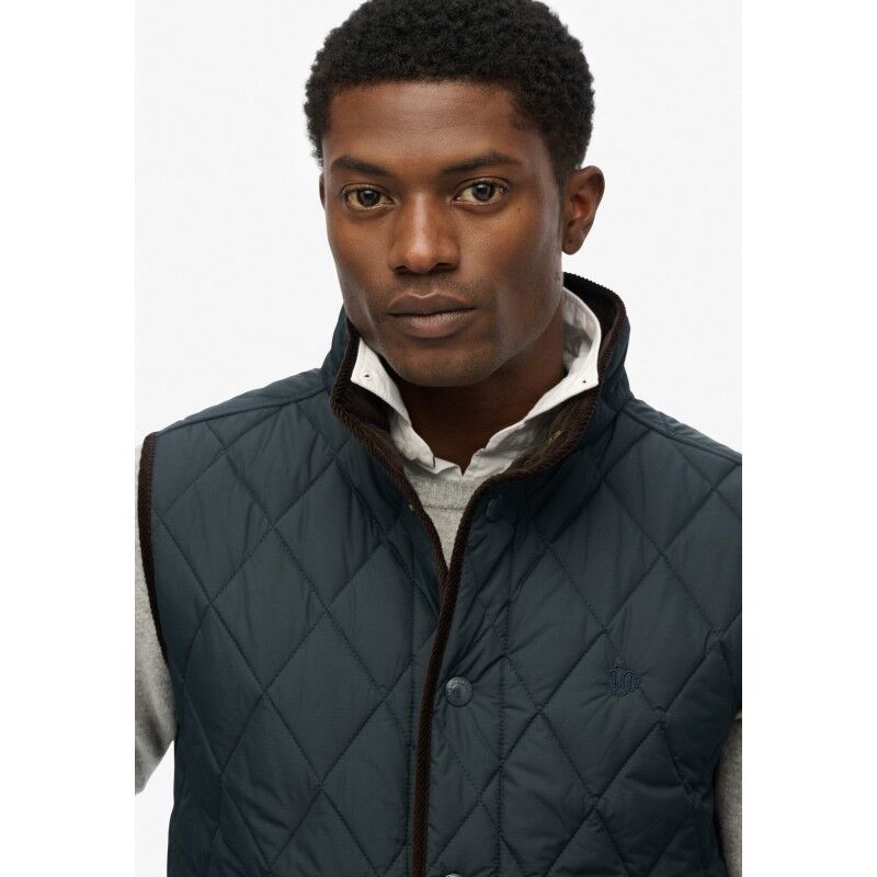 Superdry Quilted Estate Gilet - Colete homem | Hardloop