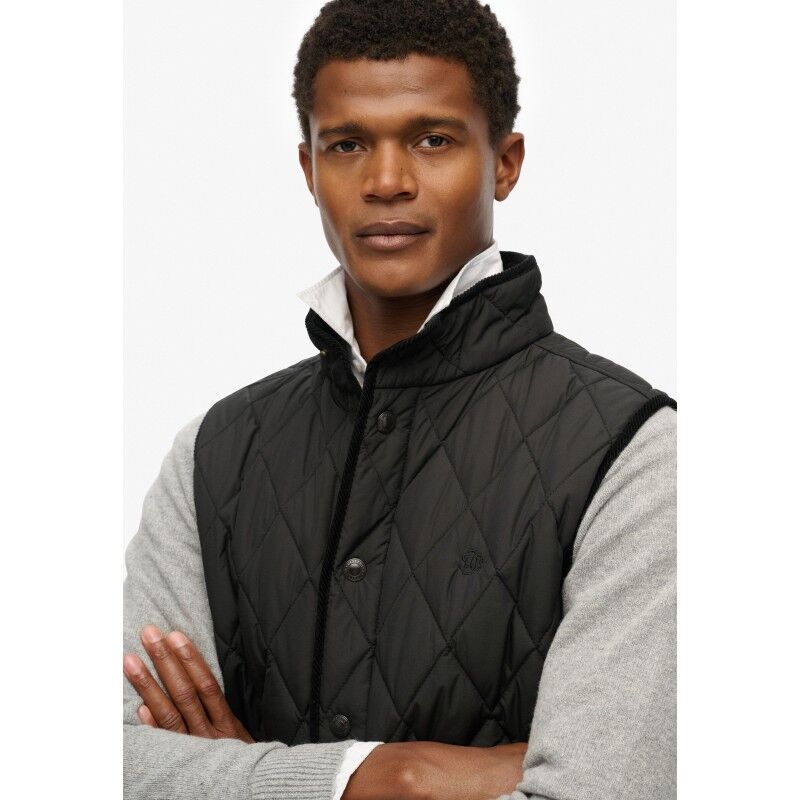 Superdry Quilted Estate Gilet - Vest - Men's | Hardloop