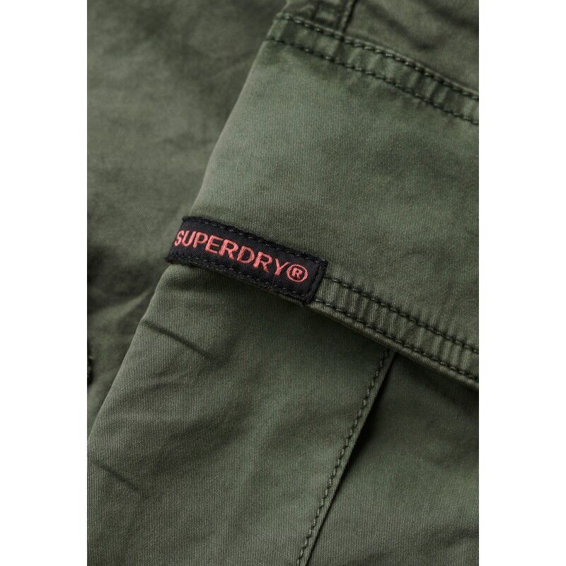 Superdry Low Rise Straight Cargo Pant - Buks - Damer | Hardloop