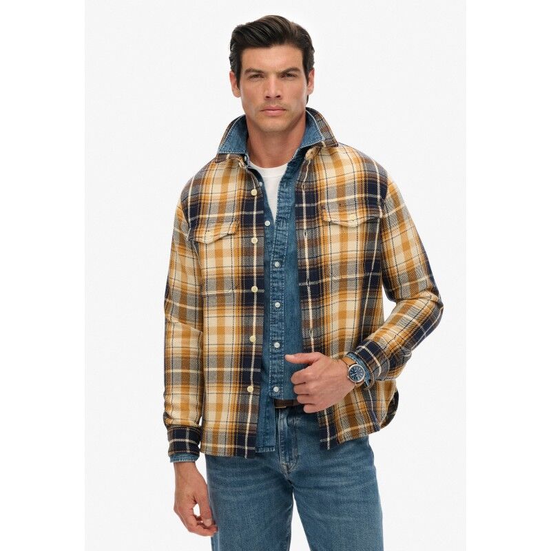 Merchant Heavy Checked Shirt - Chemise homme