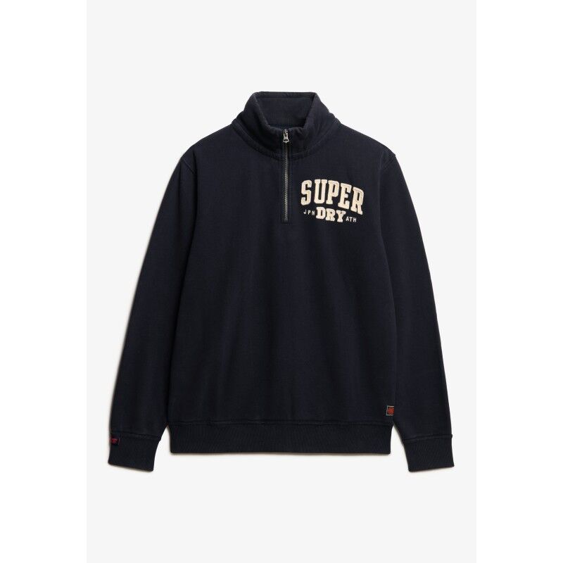 Superdry Vintage Athletic Zip Half-Zip - Pullover - Miehet | Hardloop
