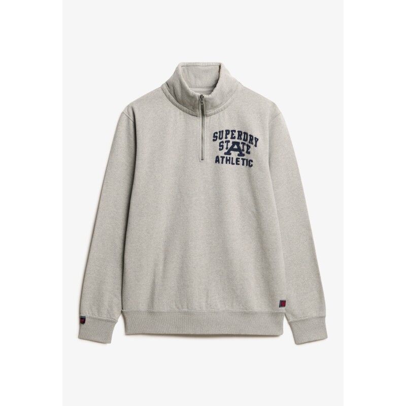 Superdry Vintage Athletic Zip Half-Zip - Jumper - Men's | Hardloop