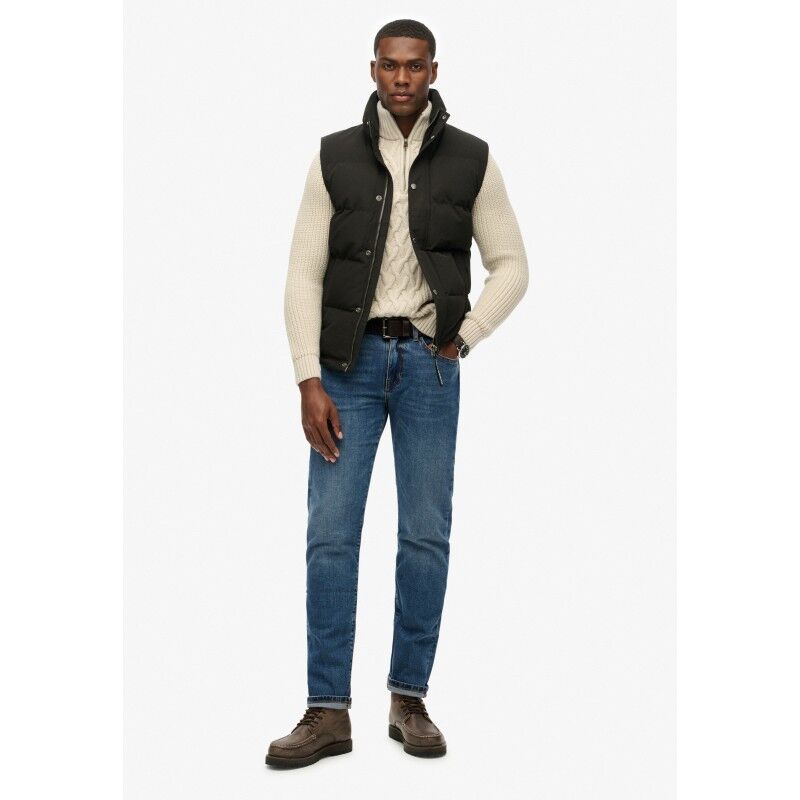 Superdry Non Hooded Everest Gilet - Doudoune sans manches homme | Hardloop