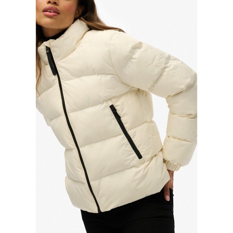 Superdry Non Hooded Sports Puffer Jkt - Syntetjacka - Dam | Hardloop