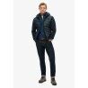 Superdry Hood Storm Fleece Hybrid Jkt - Fleecetröjor - Herr | Hardloop