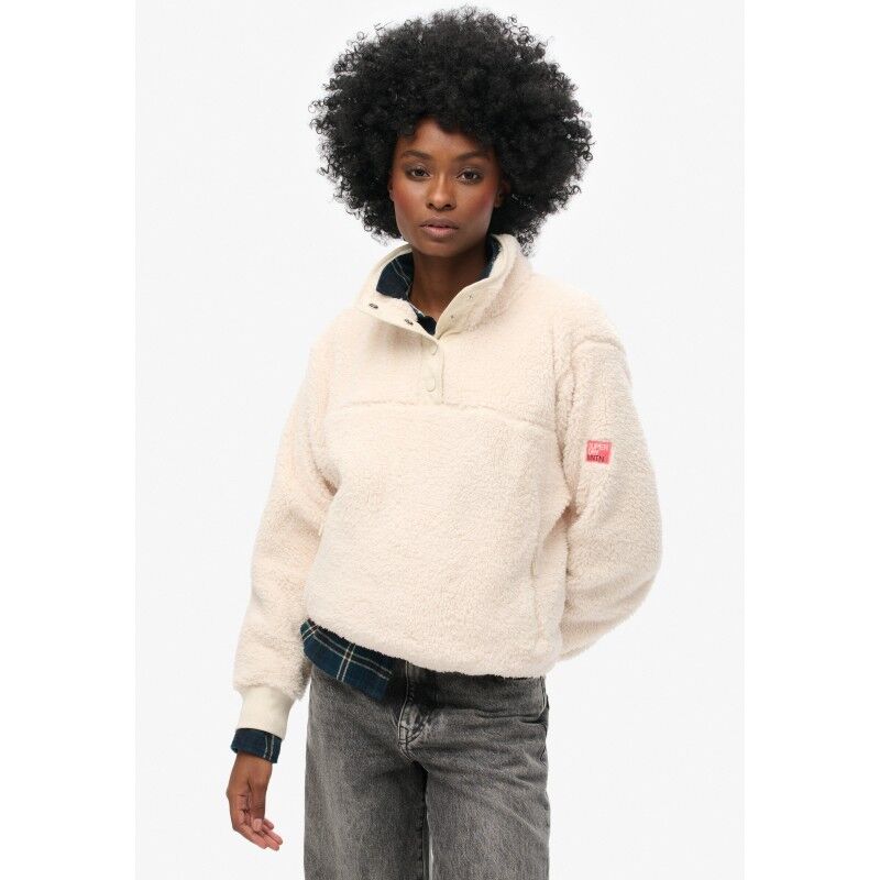 Super Soft Popper Neck Teddy Fleece - Fleece jacket - Women's