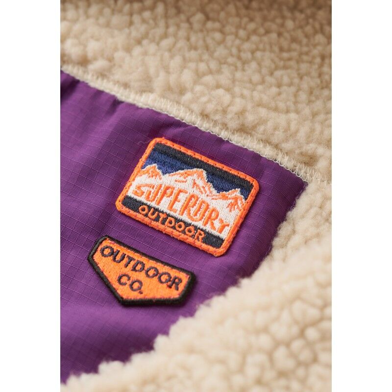 Superdry Vintage Retro Half Zip Fleece - Fleecetakki - Naiset | Hardloop