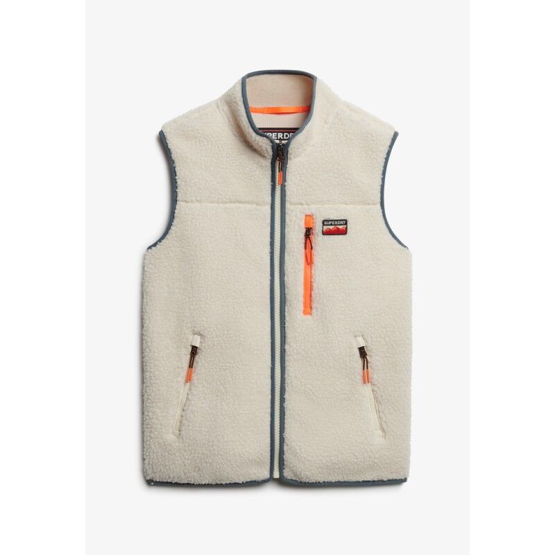 Superdry Outdoor Fleece Gilet - Polaire sans manches femme | Hardloop