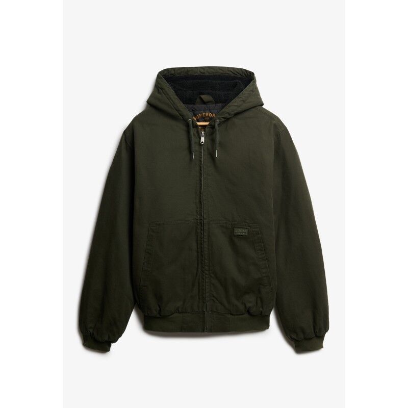 Superdry Canvas Surplus Hooded Jkt - Coat - Men's | Hardloop