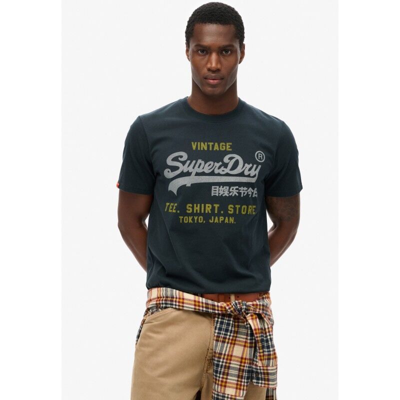 Superdry Vl Heritage Relaxed Tee - Pánské triko | Hardloop