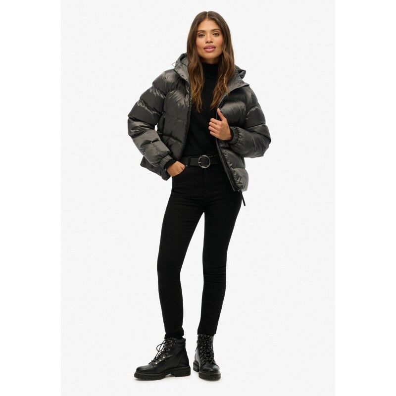Superdry Hooded Luxe Sports Puffer - Synthetic jacket - Women's | Hardloop