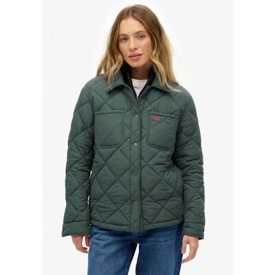 Quilted Chore Liner Jacket - Casaco mulher