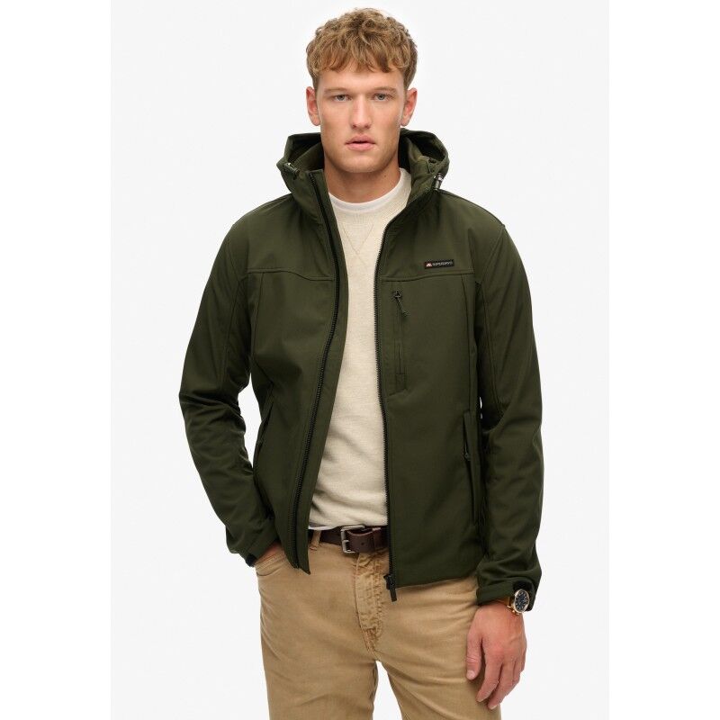 Hooded Soft Shell Trekker Jkt - Pánská nepromokavá bunda