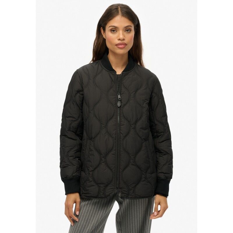 Short Quilted Liner Jacket - Jacka - Dam