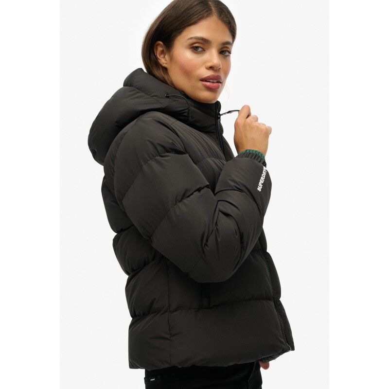 Superdry Hooded Sports Puffer Jacket - Synthetic jacket - Women's | Hardloop