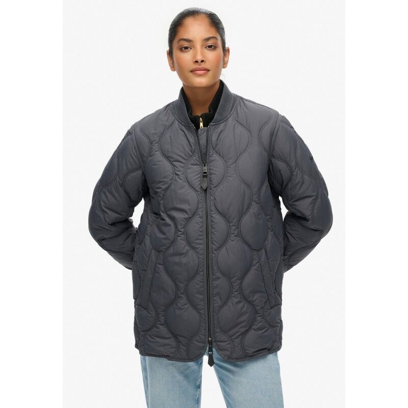 Short Quilted Liner Jacket - Jacka - Dam