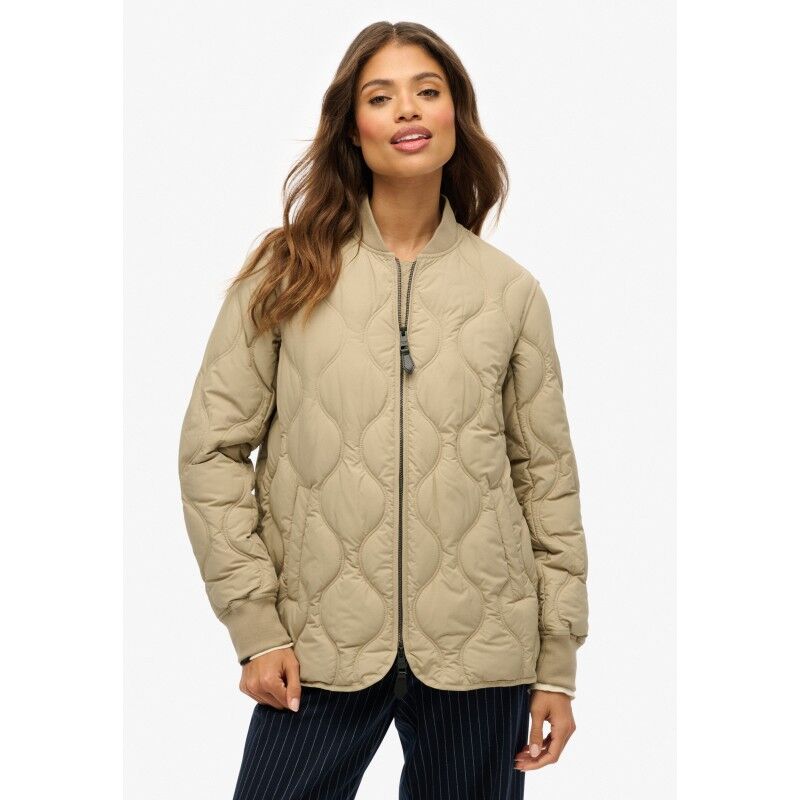Short Quilted Liner Jacket - Jacka - Dam