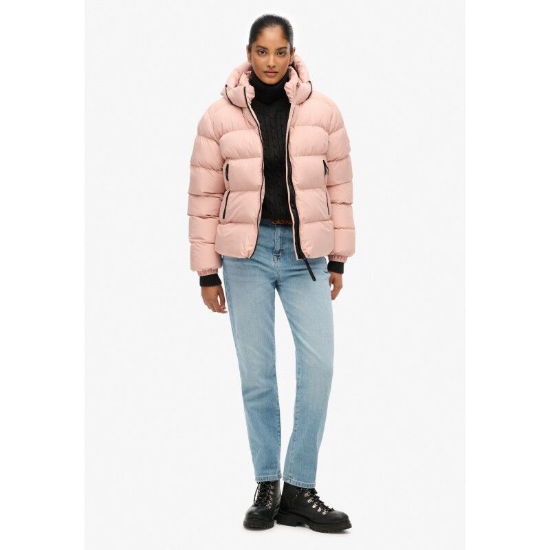Superdry Hooded Sports Puffer Jacket - Synthetic jacket - Women's | Hardloop