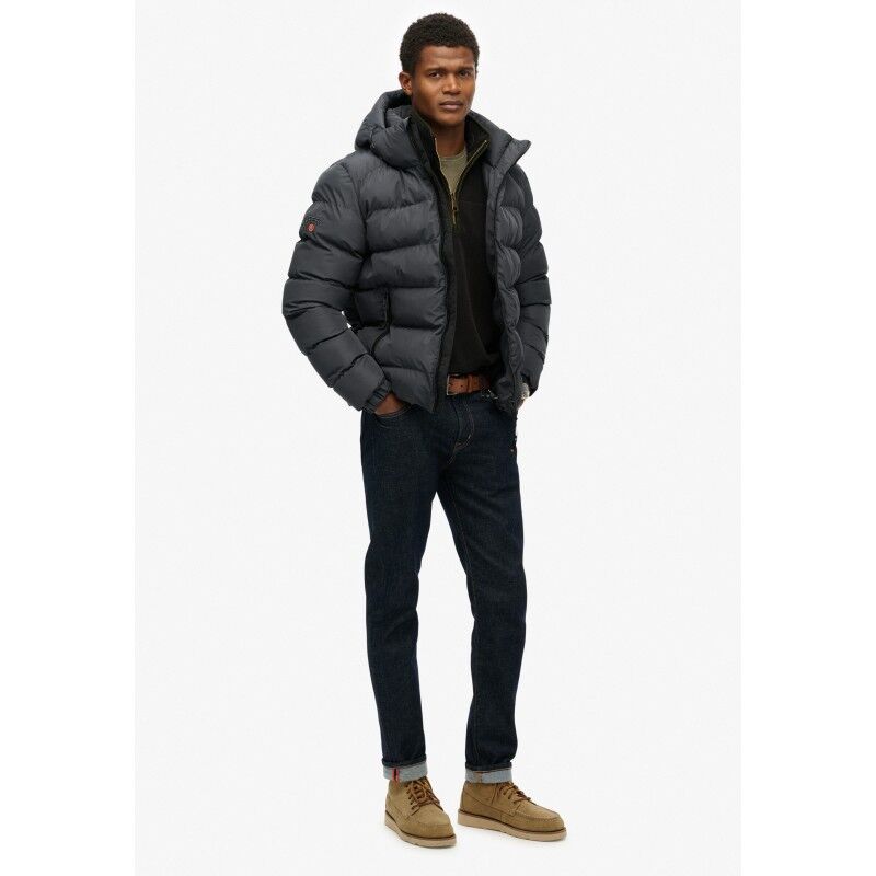 Superdry Hooded Sports Puffer Jacket - Kunstfaserjacke - Herren | Hardloop