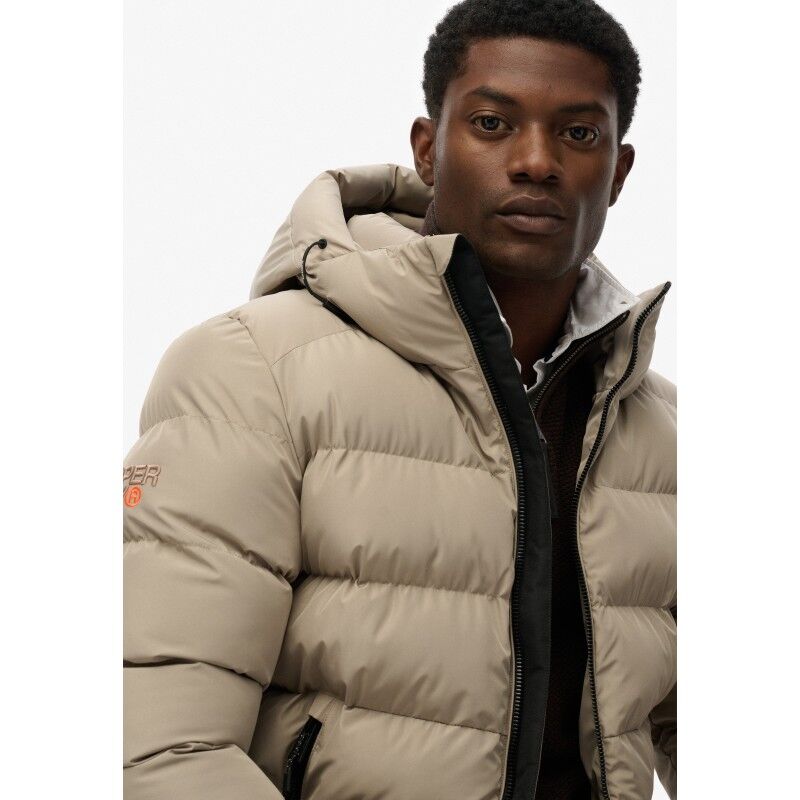 Superdry Hooded Sports Puffer Jacket - Synthetic jacket - Men's | Hardloop