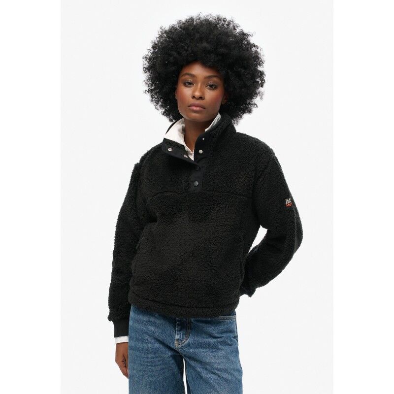 Super Soft Popper Neck Teddy Fleece - Giacca in pile - Donna