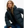 Superdry Hooded Sports Puffer Mid Jkt - Chaqueta de fibra sintética - Mujer | Hardloop