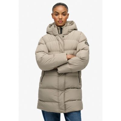 Hooded Sports Puffer Mid Jkt - Doudoune femme