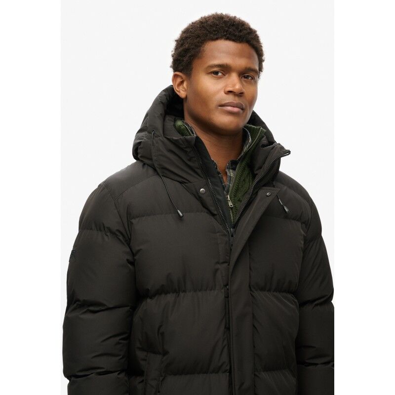 Superdry Hooded Sports Puffer Mid Jkt - Doudoune homme | Hardloop