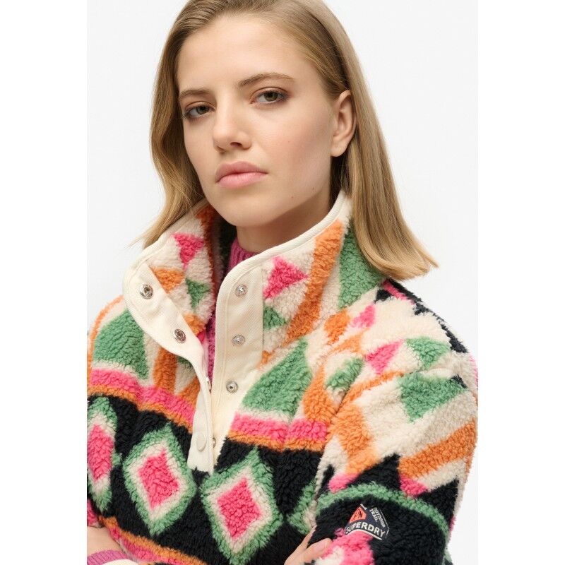Superdry Super Soft Printed TEddy Fleece - Forro polar - Mujer | Hardloop