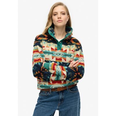 Super Soft Printed TEddy Fleece - Fleecetakki - Naiset