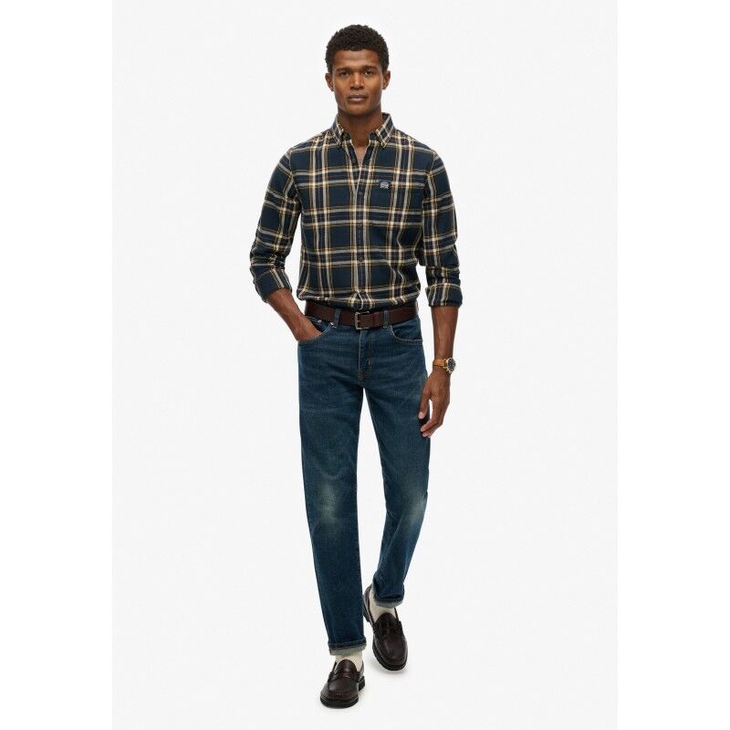 Superdry L/S Cotton Lumberjack Shirt - Camisa - Hombre | Hardloop