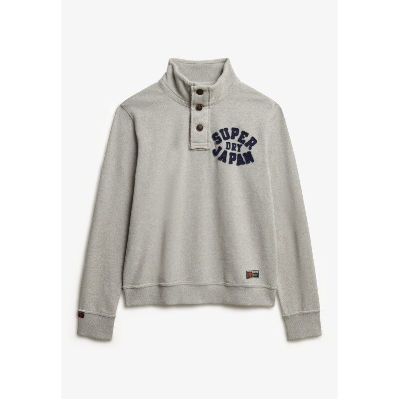 Superdry Vintage Athletic Henley Sweat - Pullover homme | Hardloop